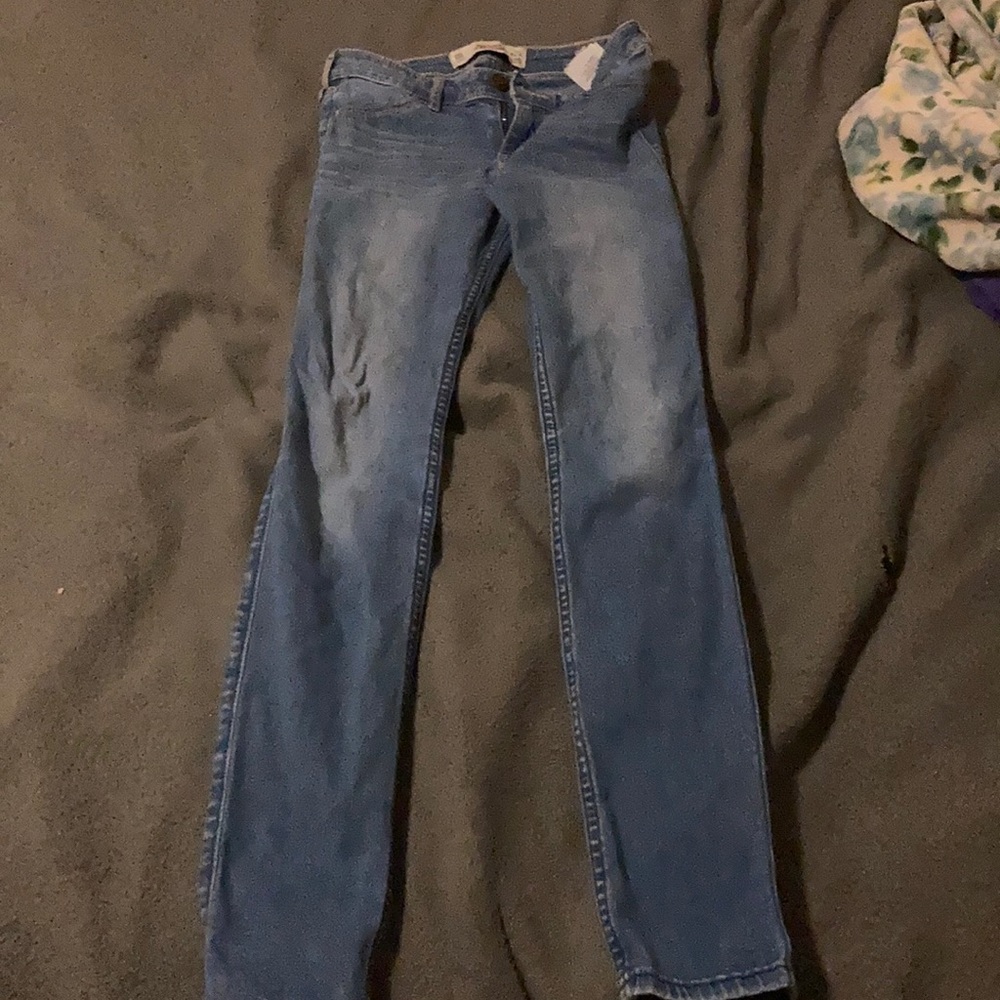 hollister jean legging